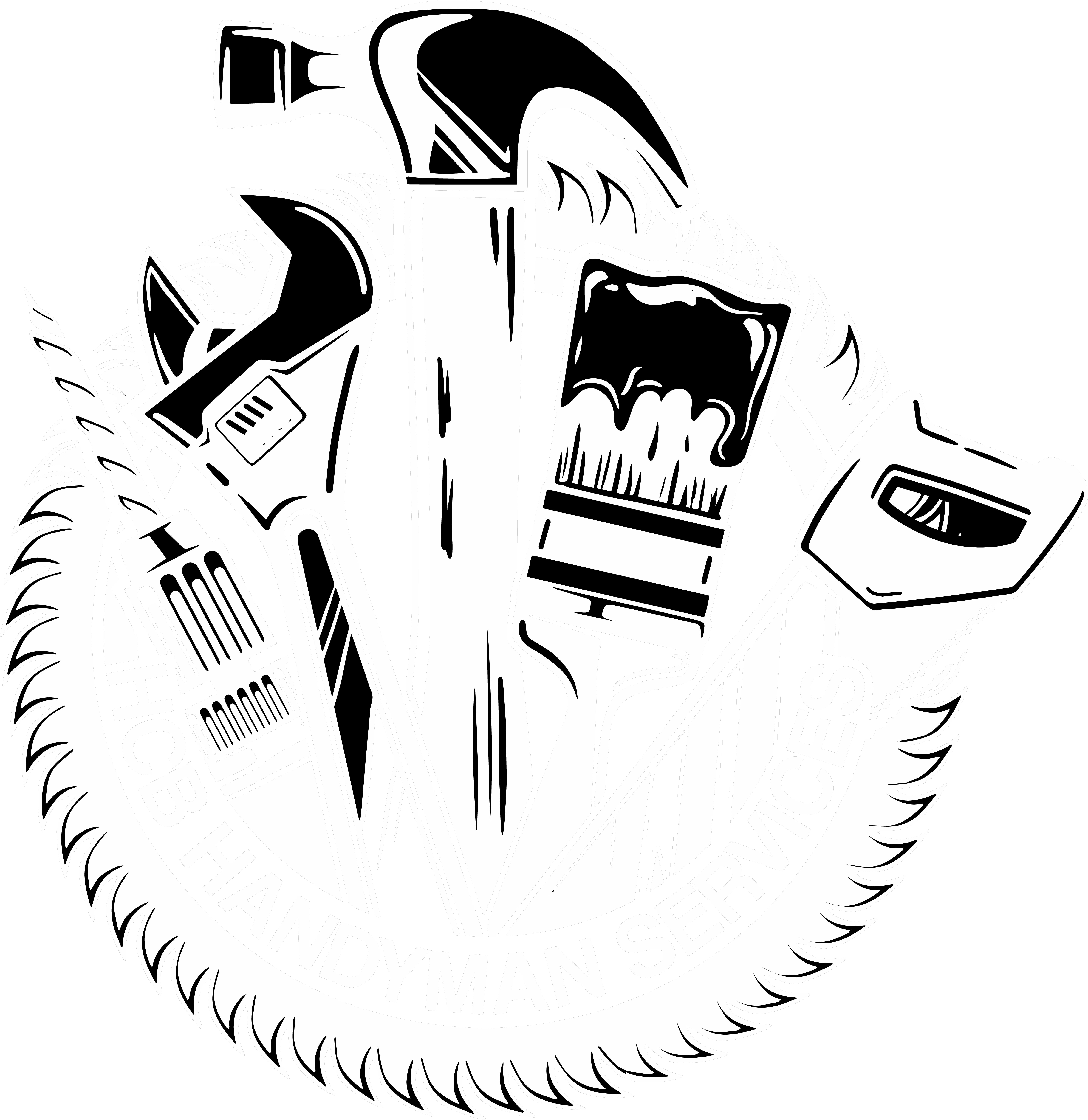 hcb logo inverted